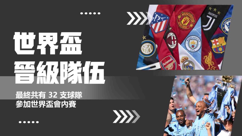 世界盃晉級隊伍