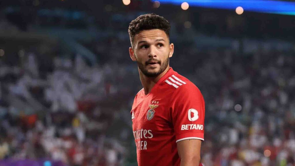 Gonçalo Ramos的位置