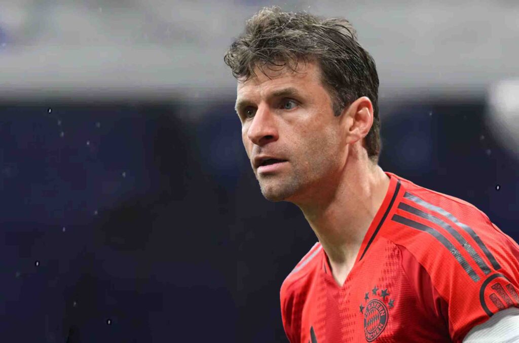 Thomas Müller的位置