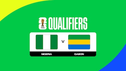 尼日利亞對加彭 第26屆國際足總世界盃™非洲區預選賽