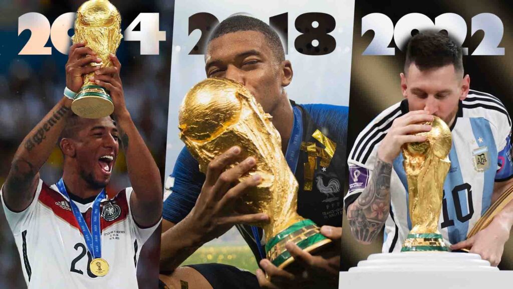 FIFA近三屆世界盃戰績總整理:2014、2018、2022 全面回顧