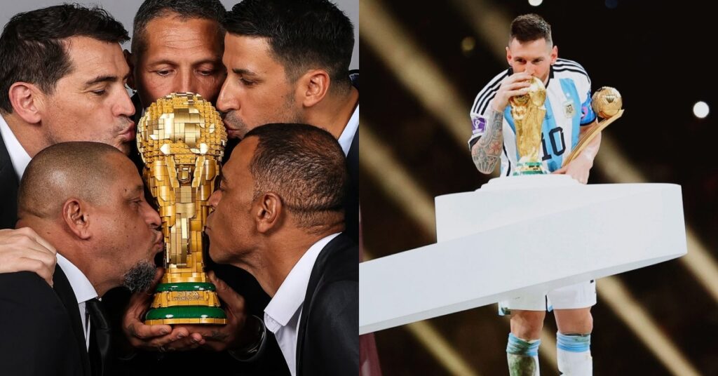 足球迷在家也可以體驗捧盃爽感!LEGO 推出 FIFA世界盃獎盃積木